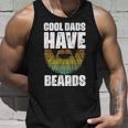 Retro Cool Dads Have Beards Vintage Fathers Day Best Dad Unisex Tank Top Gifts for Him