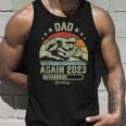 Retro Dad Again Est 2023 Loading Future New Vintage Unisex Tank Top Gifts for Him