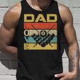 Retro Vintage Dad Love Billiards Funny Fathers Day Gift Unisex Tank Top Gifts for Him