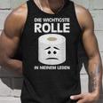 Rolle Klopapier Toilettenpapier Lustige Sprüche Witzige Wc Tank Top Geschenke für Ihn