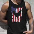 Rooster Patriotic Chicken 4Th Of July Usa Flag Men Women Tank Top Graphic Print Unisex Gifts for Him