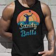 Sandy Balls For A Beach Volleyball Player Unisex Tank Top Gifts for Him