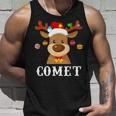 Santa Reindeer Comet Xmas Group Costume Unisex Tank Top Gifts for Him