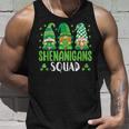 Shenanigans Squad St Patricks Day Gnomes Lover Funny Unisex Tank Top Gifts for Him