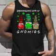 Shenanigans With My Gnomies Shamrock St Patricks Day Gnome Unisex Tank Top Gifts for Him