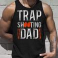 Shotgun Skeet Trap Clay Pigeon Shooting Dad Father Vintage Unisex Tank Top Gifts for Him