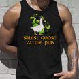 Silliest Goose At The Pub St Patricks Day Funny Unisex Tank Top Gifts for Him