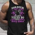 Soldiers Dont Brag Their Nieces Do - Proud Army Niece Gift Unisex Tank Top Gifts for Him