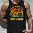 Sonnenblume Senior Proud Neffe Klasse 2023 Graduate Vintage Tank Top Geschenke für Ihn