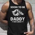 Soon To Be Daddy Est2023 Fathers Day New Dad First Time Dad Unisex Tank Top Gifts for Him