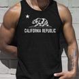 State Flag Of California Republic Los Angeles Bay Area Unisex Tank Top Gifts for Him