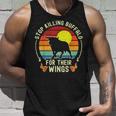 Stop Killing Buffalo For Their Wings Fake Protest Sign Tank Top Gifts for Him