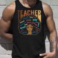 Strong Black Teacher Black Brown Educated Woman History Unisex Tank Top Gifts for Him