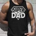 Super Dad Captain Funny Fathers Day Dad  Gift For Mens Unisex Tank Top Gifts for Him
