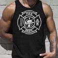 Symbol - Fire Department & Fire Fighter Firefighter Unisex Tank Top Gifts for Him
