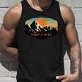 Take A Hike Retro Vintage Outdoor Hiking Unisex Tank Top Gifts for Him