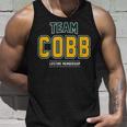 Team Cobb Proud Family Last Name Surname Unisex Tank Top Gifts for Him