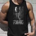 Thats What I Do I Play Golf And I Know Things Retro Unisex Tank Top Gifts for Him