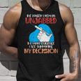 The Longer I Remain Unjabbed The More Evidence Unisex Tank Top Gifts for Him