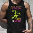 The Witching Hour Is Near Distressed Unisex Tank Top Gifts for Him