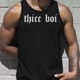 Thicc Boi Chubby Fat Guy Thicc Boi Tank Top Gifts for Him