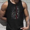 Thin Red Line Fire Fighter Unisex Tank Top Gifts for Him