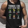 Things I Do In My Spare Time Plant Gardening Plants Lover Unisex Tank Top Gifts for Him