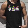 Three Nordic Gnomes Jester Beads Tomte Mardi Gras Carnival Unisex Tank Top Gifts for Him