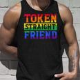 Token Straight Friend Gay Pride Lgbtq Unisex Tank Top Gifts for Him