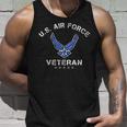 US Air Force Veteran Vintage Usa Flag Veterans Day Gifts Unisex Tank Top Gifts for Him