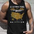 Us National Parks Adventure Awaits Hiking & Camping Lover Tank Top Gifts for Him