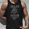 Uschi Ist Da Unisex TankTop, Lustiger Spruch für Freundinnen Geschenke für Ihn