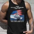 Uss Ralph Johnson Ddg-114 Destroyer Ship Usa Flag Veteran Unisex Tank Top Gifts for Him