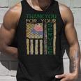 Veterans Day Thank You For Your Service Soldier Camouflage V2 Unisex Tank Top Gifts for Him