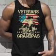 Veterans Make The Best Grandpas - Patriotic Us Veteran Unisex Tank Top Gifts for Him