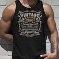 Vintage 1950 Funny Retro 70Th Birthday Gift For Dad Unisex Tank Top Gifts for Him