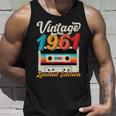 Vintage 1961 Wedding Anniversary Born In 1961 Birthday Party V3 Unisex Tank Top Gifts for Him