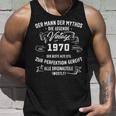 Vintage 1970 Herren Unisex TankTop, Der Mann Mythos Legende zum 53. Geburtstag Geschenke für Ihn