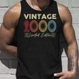Vintage 2000 Wedding Anniversary Born In 2000 Birthday Party Unisex Tank Top Gifts for Him