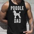 Vintage Poodle Dad Gift Dog Daddy Poodle Father Unisex Tank Top Gifts for Him