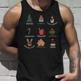 Vintage Retro Xmas Little Things Christmas Social Worker Unisex Tank Top Gifts for Him