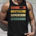 Vintage Sohn Bruder Gaming Legende Retro Video Gamer Junge Tank Top Geschenke für Ihn