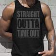 Vintage Straight Outta Time Out Gift Unisex Tank Top Gifts for Him