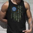 Vintage Usa American Camo Flag Proud To Be An Army Step Dad Unisex Tank Top Gifts for Him