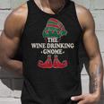 Weintrinkender Gnom Herren Unisex TankTop, Lustiges Motiv für Weinliebhaber Geschenke für Ihn