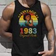 Womens 40 Year Old Awesome Since 1983 40Th Birthday Gifts Women V2 Unisex Tank Top Gifts for Him