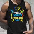 World Down Syndrome Day Support And Awareness 321 Unisex Tank Top Gifts for Him