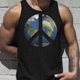 World Peace Earth Day Awareness Celebration Peace On Earth Unisex Tank Top Gifts for Him