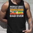 Worlds Best Leopard Gecko Dad Ever Unisex Tank Top Gifts for Him