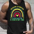 Worth My Time Behavior Technician Behavior Tech Unisex Tank Top Gifts for Him